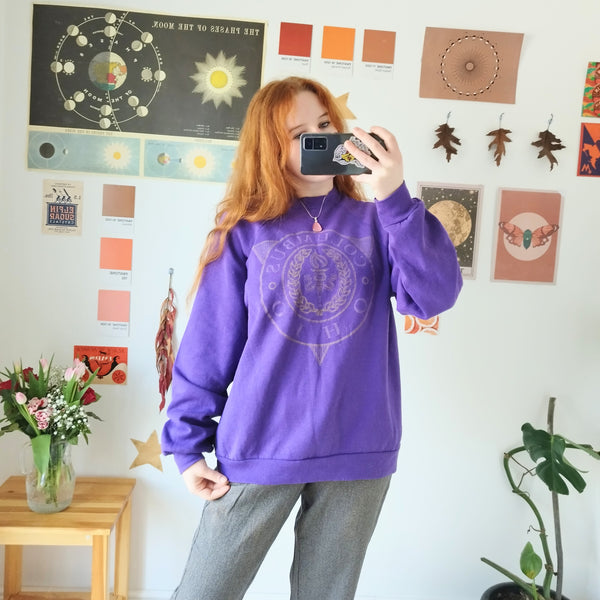 Aubergine sweater (L)