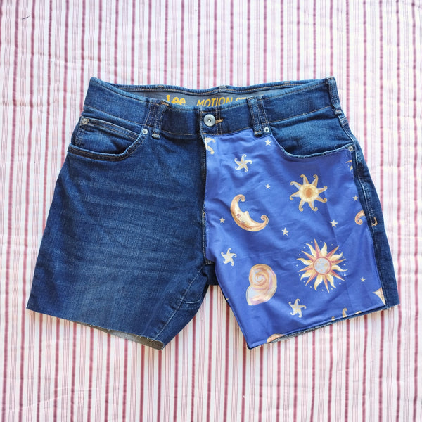 Celestial denim shorts (W33)