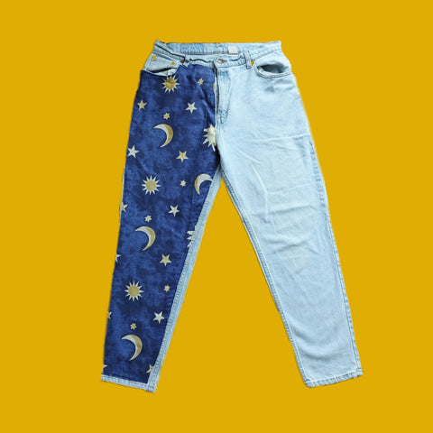 Celestial mom jeans (W34")